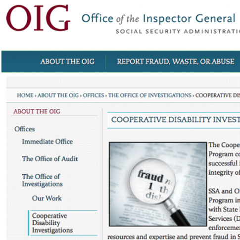 The Cooperative Disability Investigation Unit (CDIU)